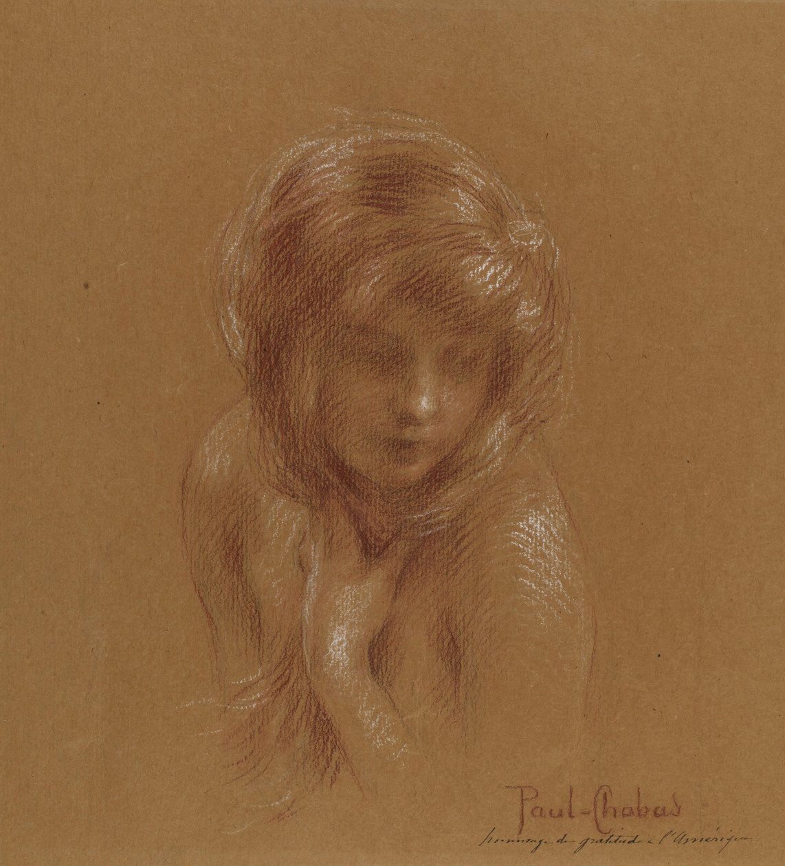 Jeune fille - Paul Chabas