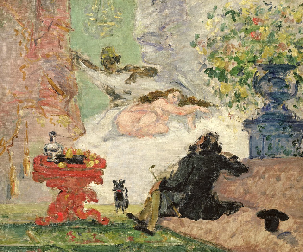 Une Olympia moderne, 1873-74 - Paul Cézanne