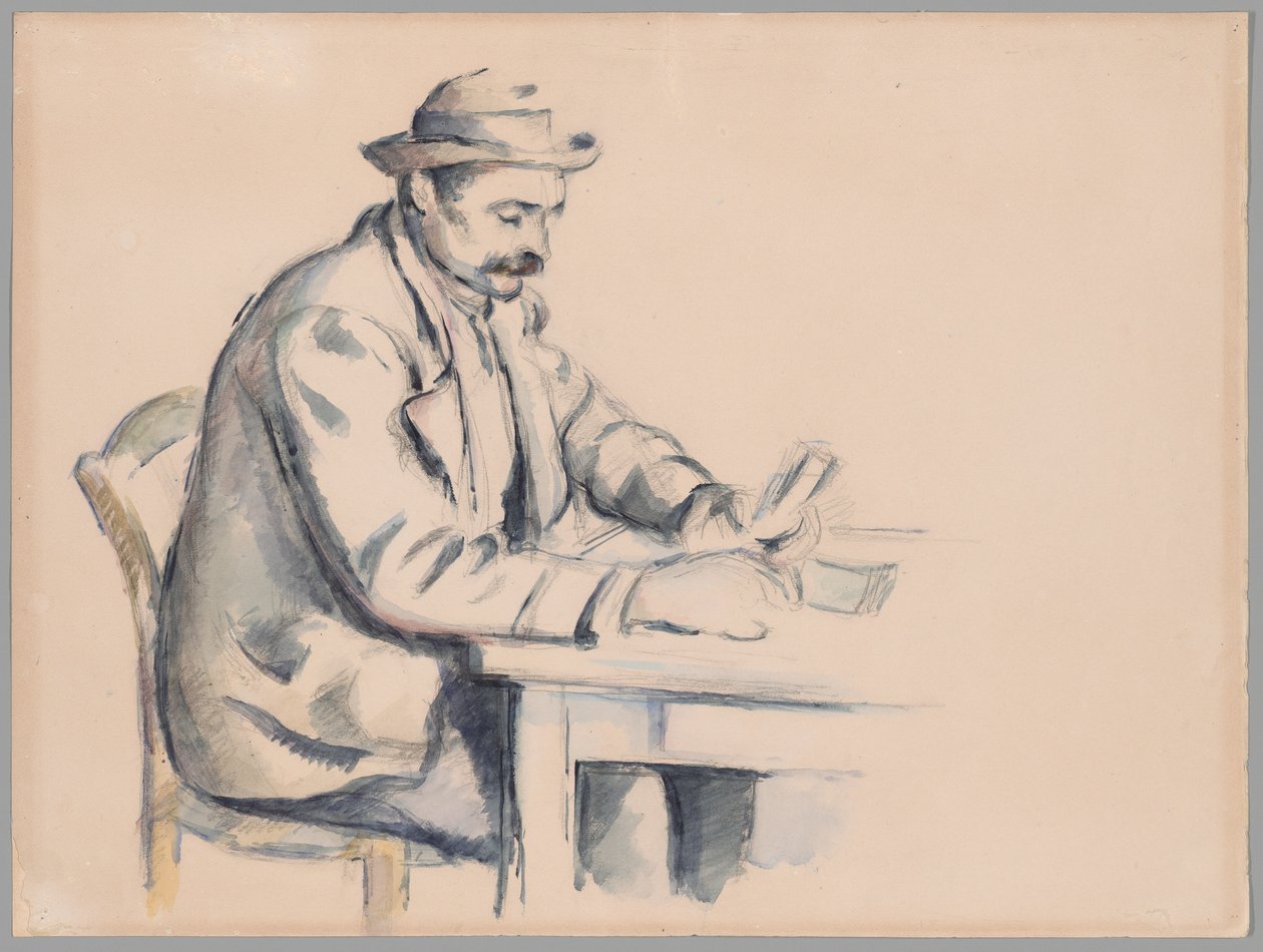 Étude pour les joueurs de cartes - Paul Cézanne
