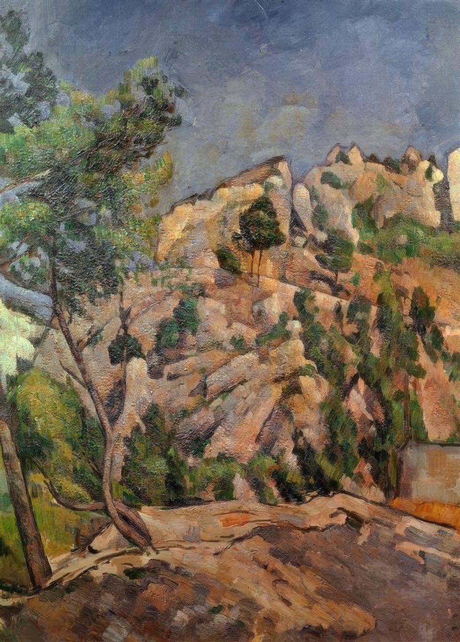 Au fond du ravin - Paul Cézanne