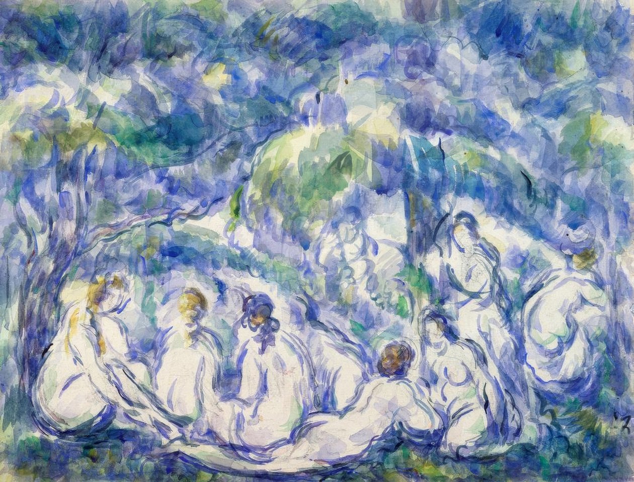 Baigneuses - Paul Cézanne