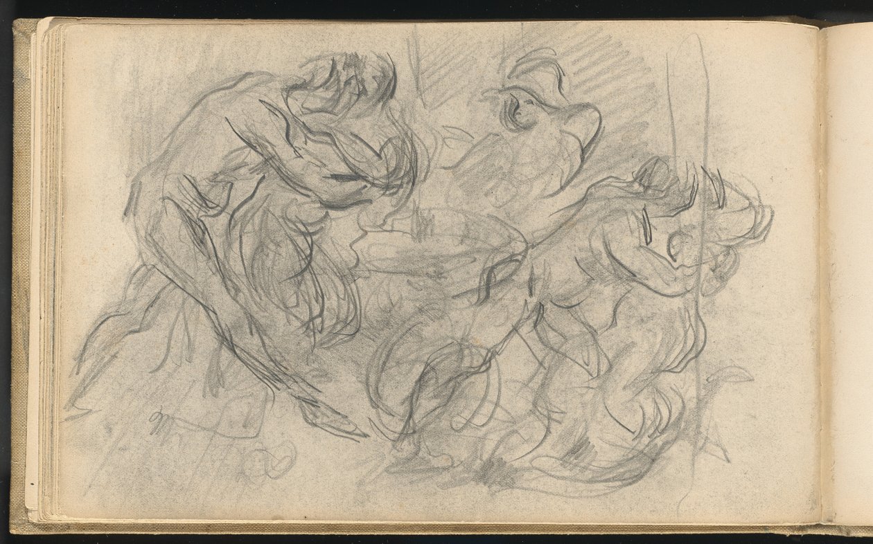 Scène de carnaval - Paul Cézanne