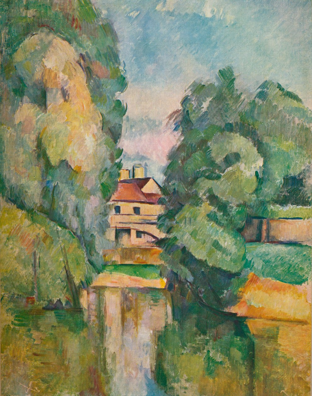 Maison de campagne au bord d