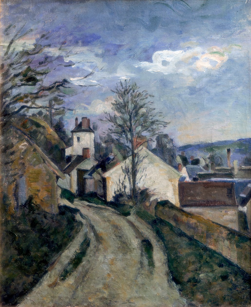 Maison du docteur Gachet à Auvers, vers 1873 - Paul Cézanne