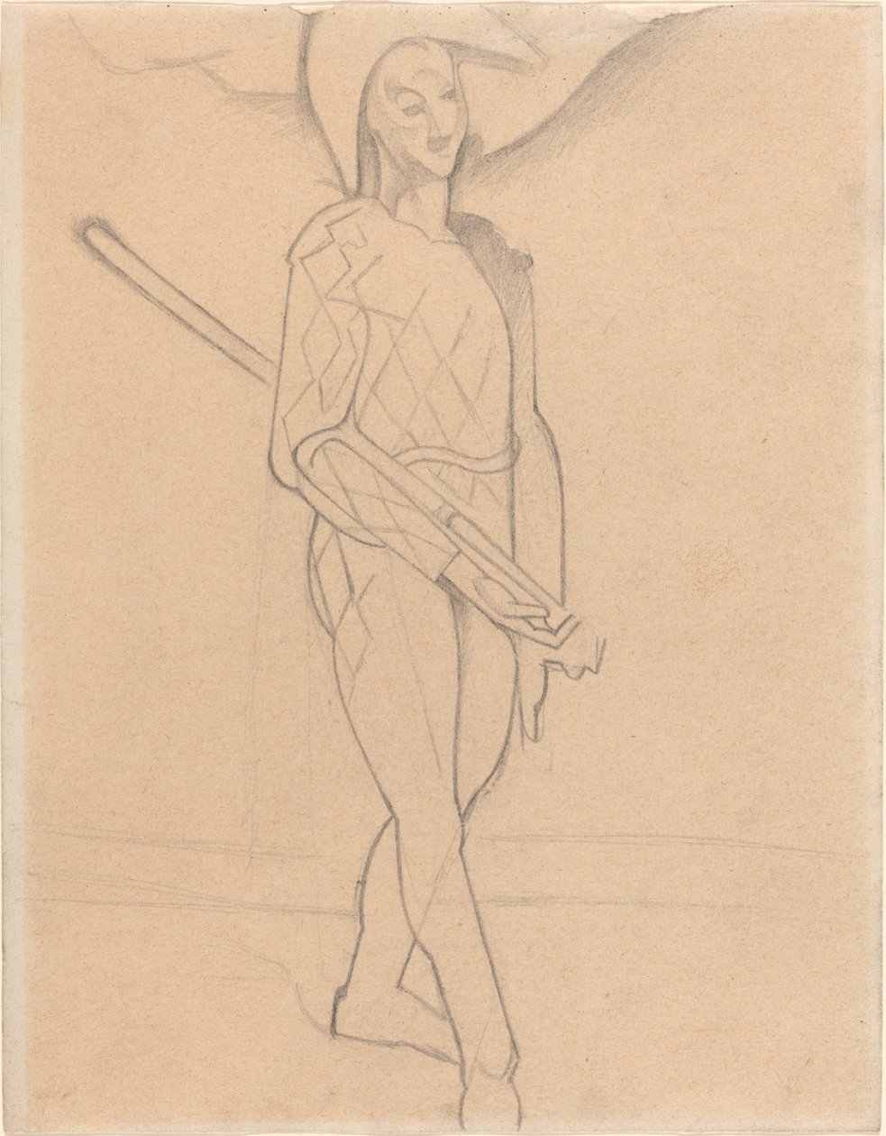 Arlequin, 1916 - Paul Cézanne