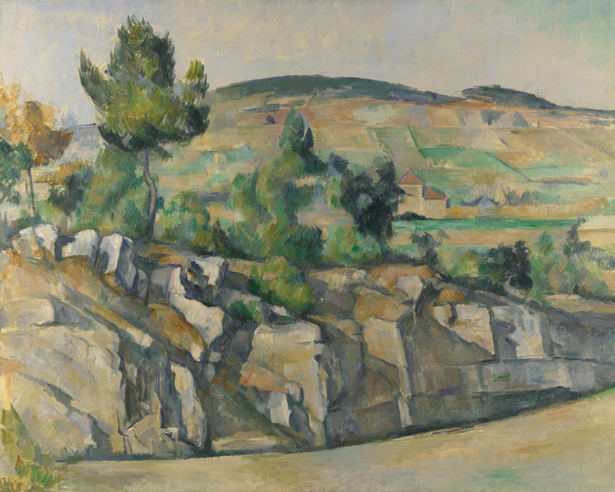 Colline en Provence, vers 1890 - Paul Cézanne
