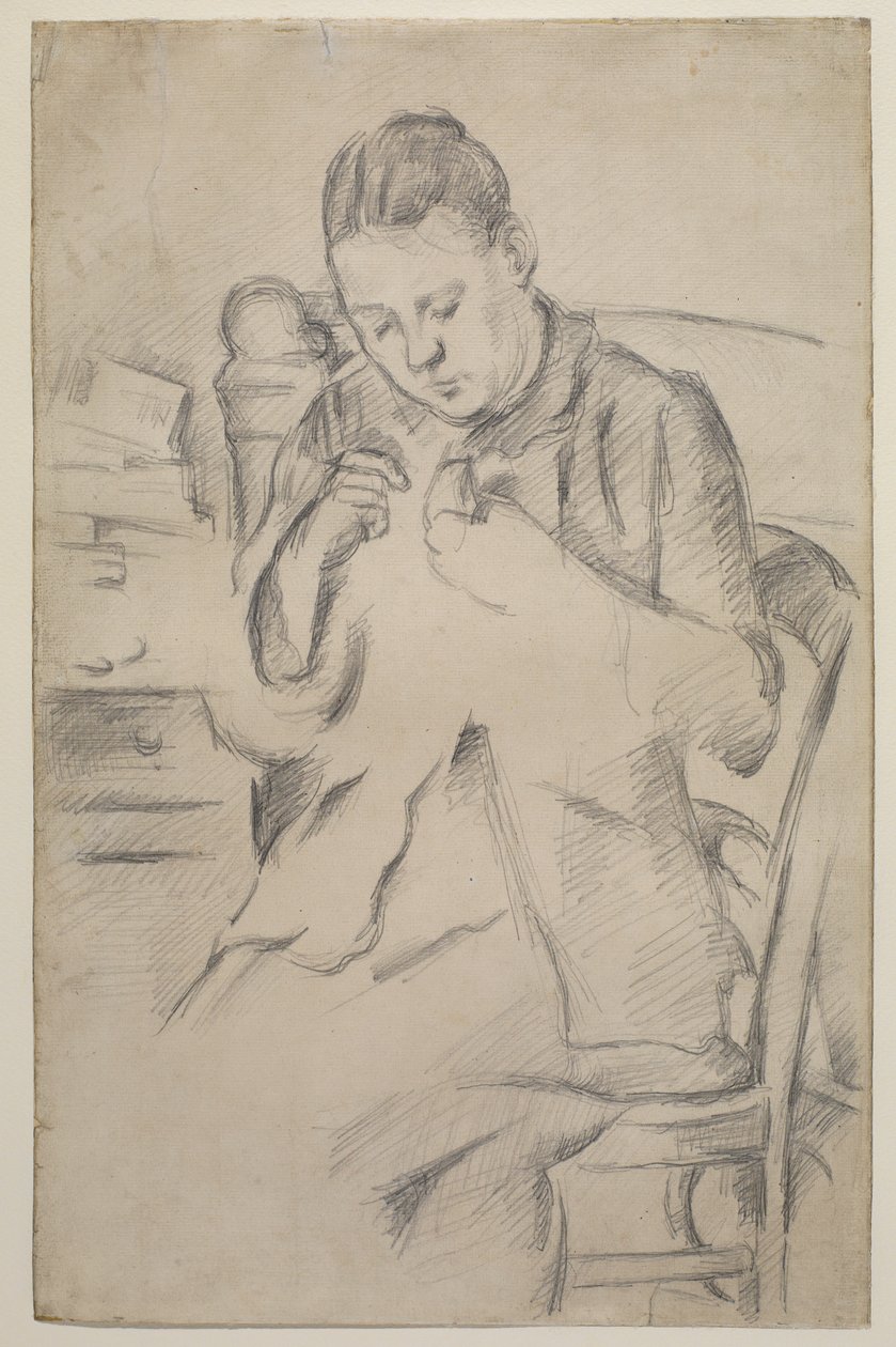 Hortense Fiquet - Paul Cézanne