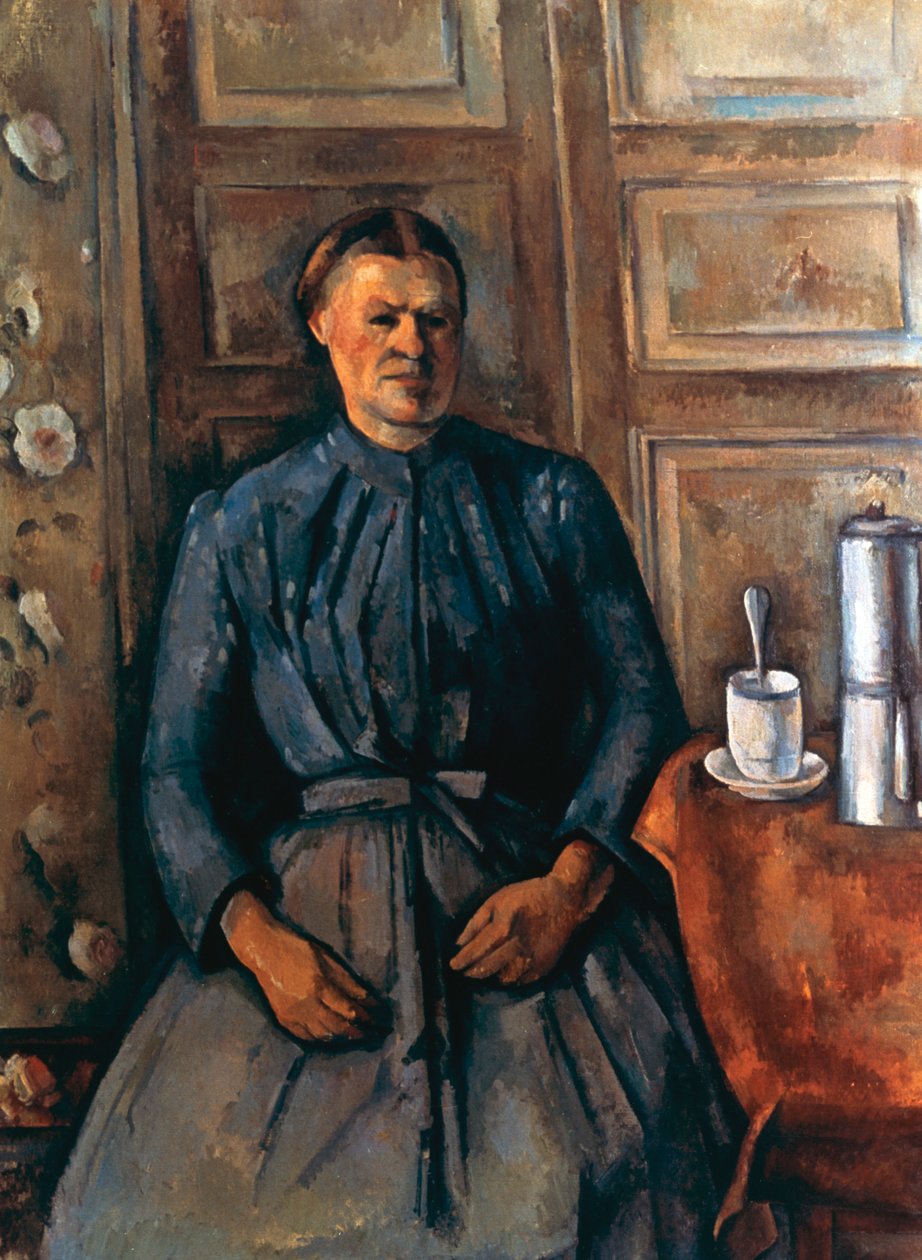 La Femme à la Cafetière, c1890-1895 - Paul Cézanne