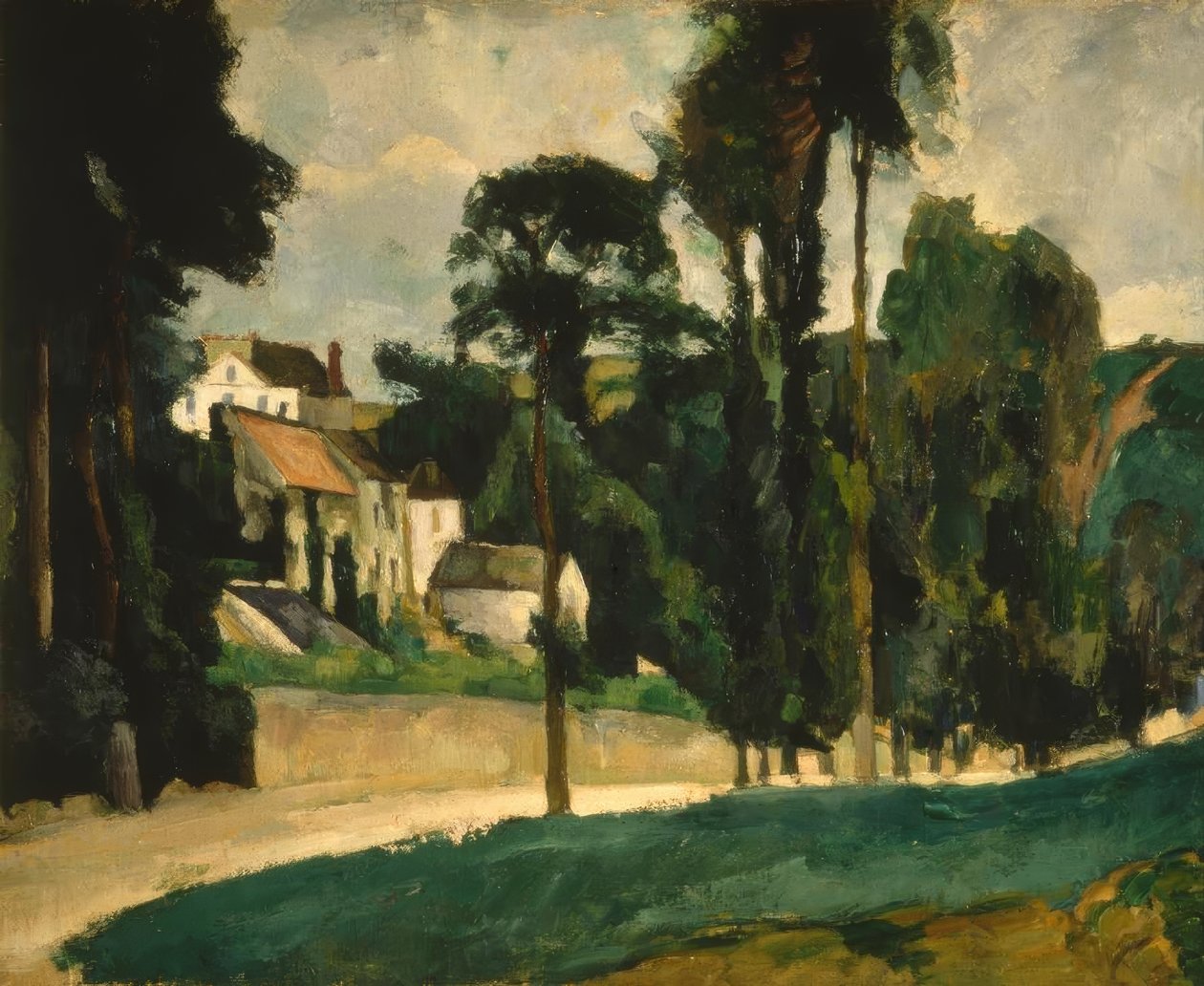 Le Clos des Mathurins à Pontoise - Paul Cézanne