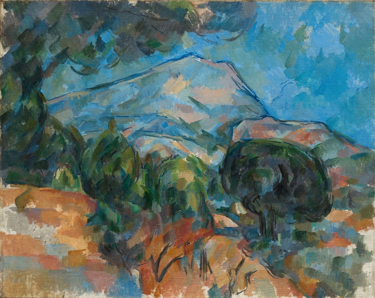 Montagne Sainte-Victoire, vers 1904 - Paul Cézanne
