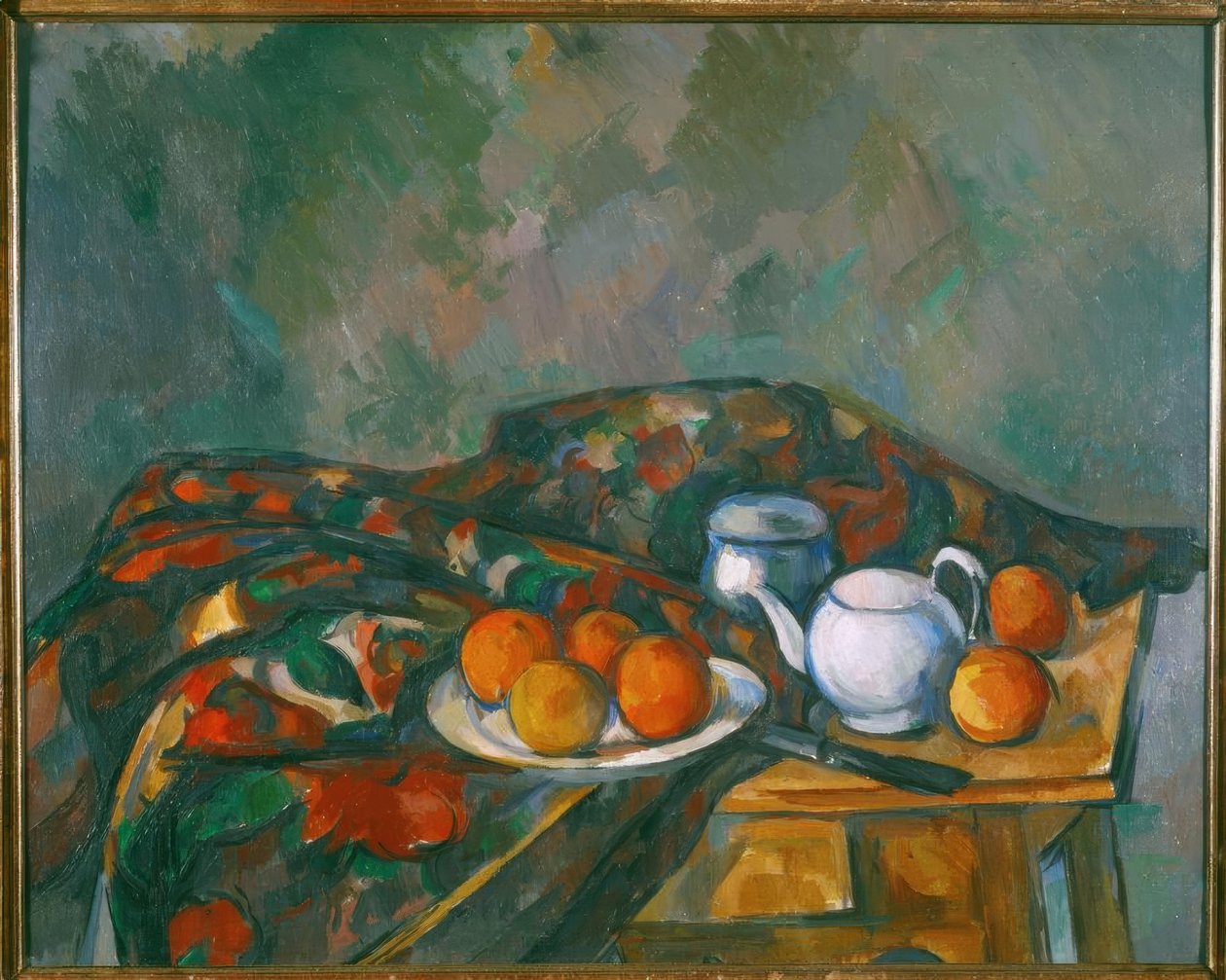 Nature morte à la théière - Paul Cézanne