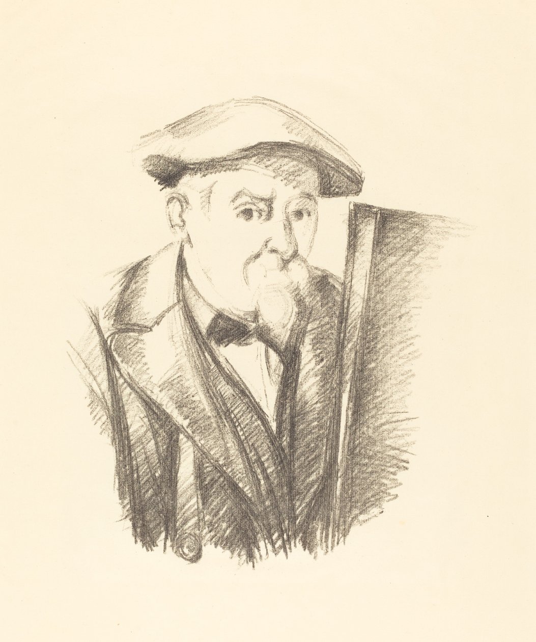 Autoportrait - Paul Cézanne