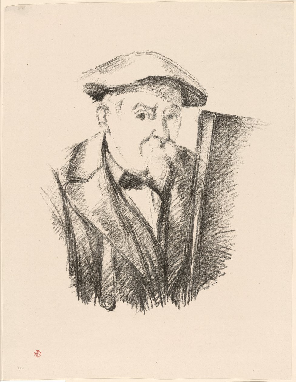 Autoportrait - Paul Cézanne