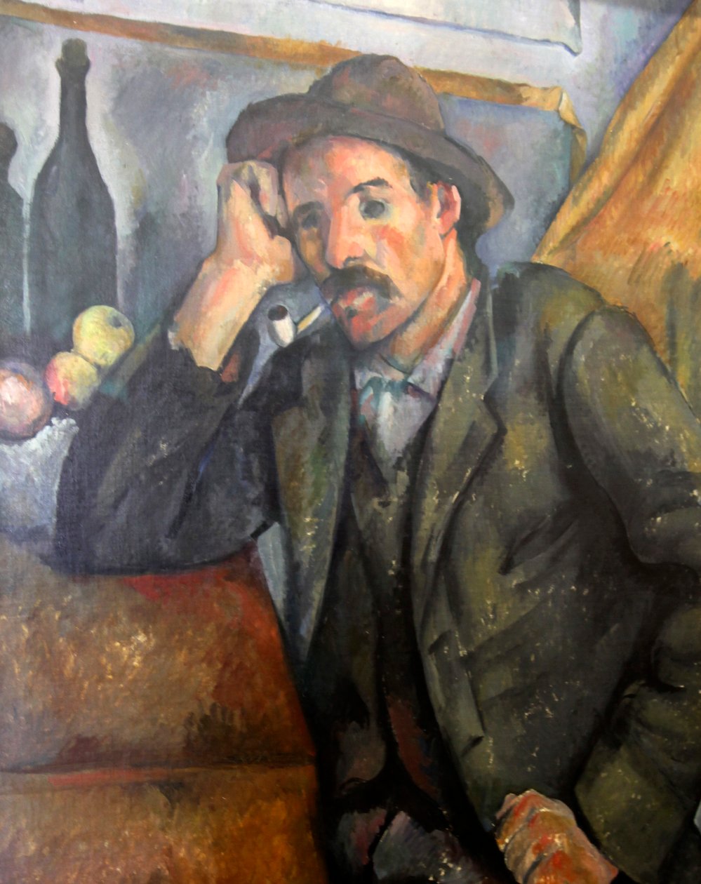 Fumeur, c1890-c1892 - Paul Cézanne