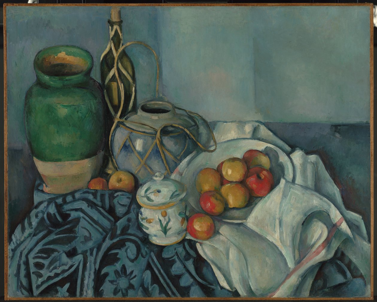 Nature morte avec pommes - Paul Cézanne