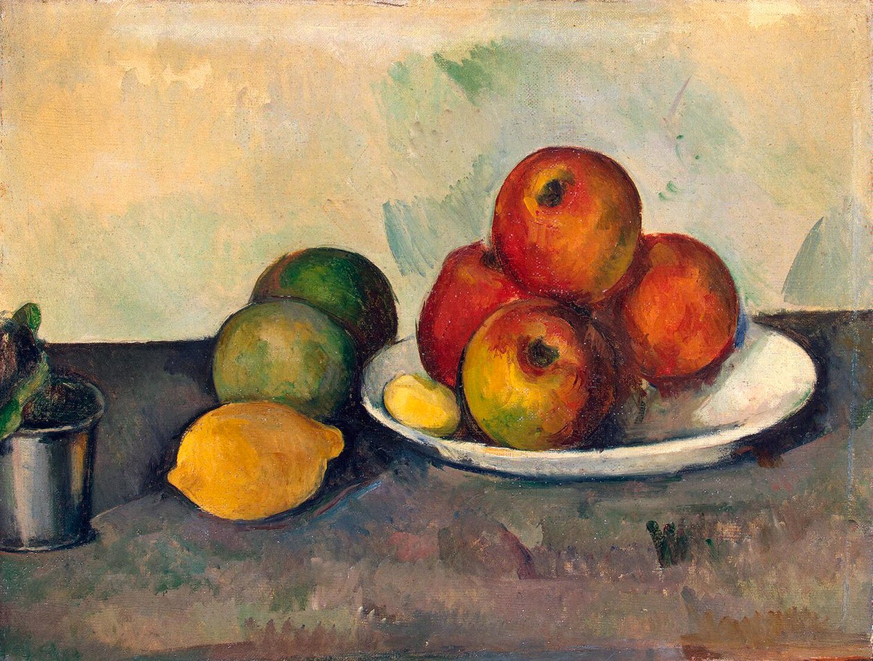 Nature morte avec pommes, vers 1890 - Paul Cézanne