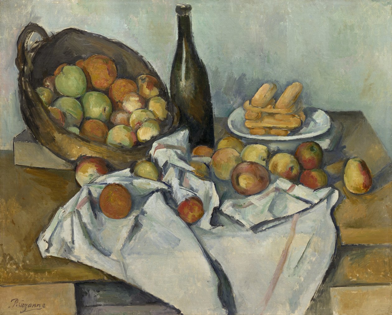 Le panier de pommes, c.1893 - Paul Cézanne