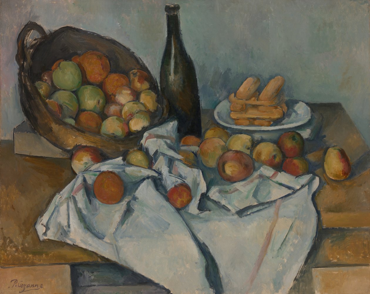 Le panier de pommes - Paul Cézanne