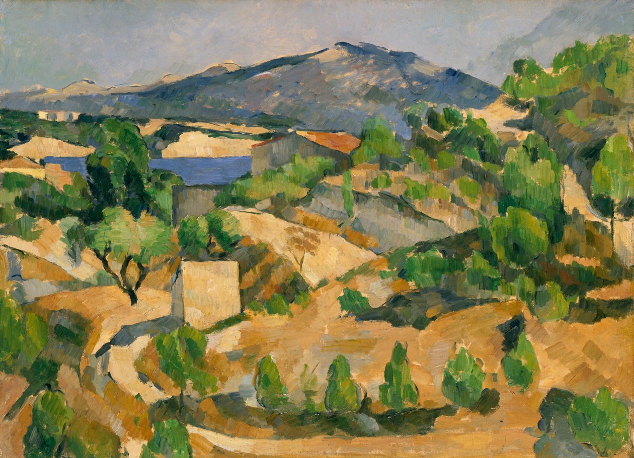 Le Barrage François Zola - Paul Cézanne