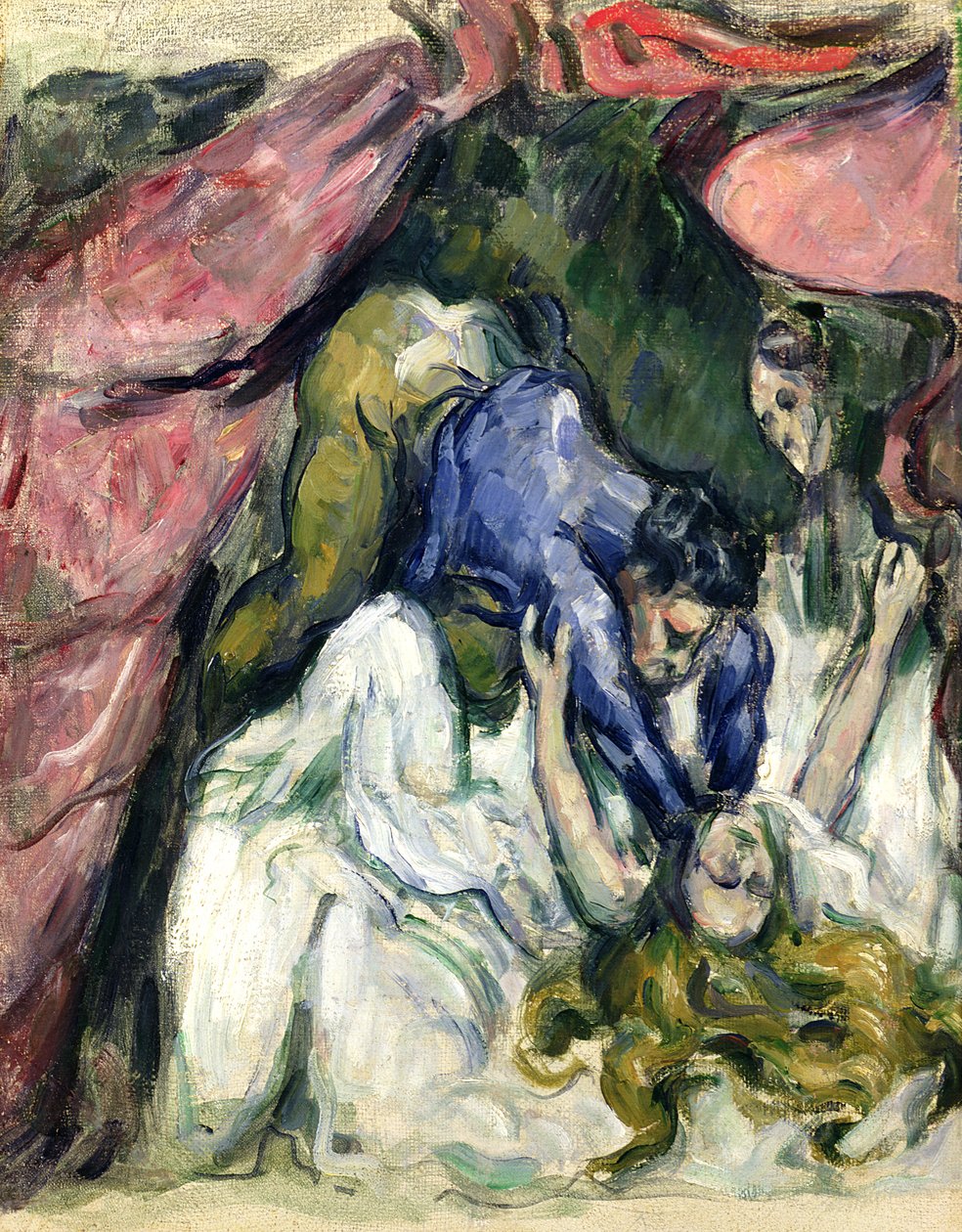 La femme étranglée, vers 1870-72 - Paul Cézanne