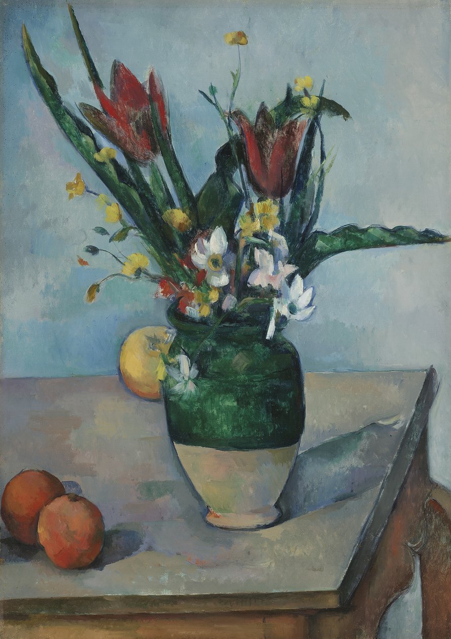 Le vase de tulipes, c.1890 - Paul Cézanne