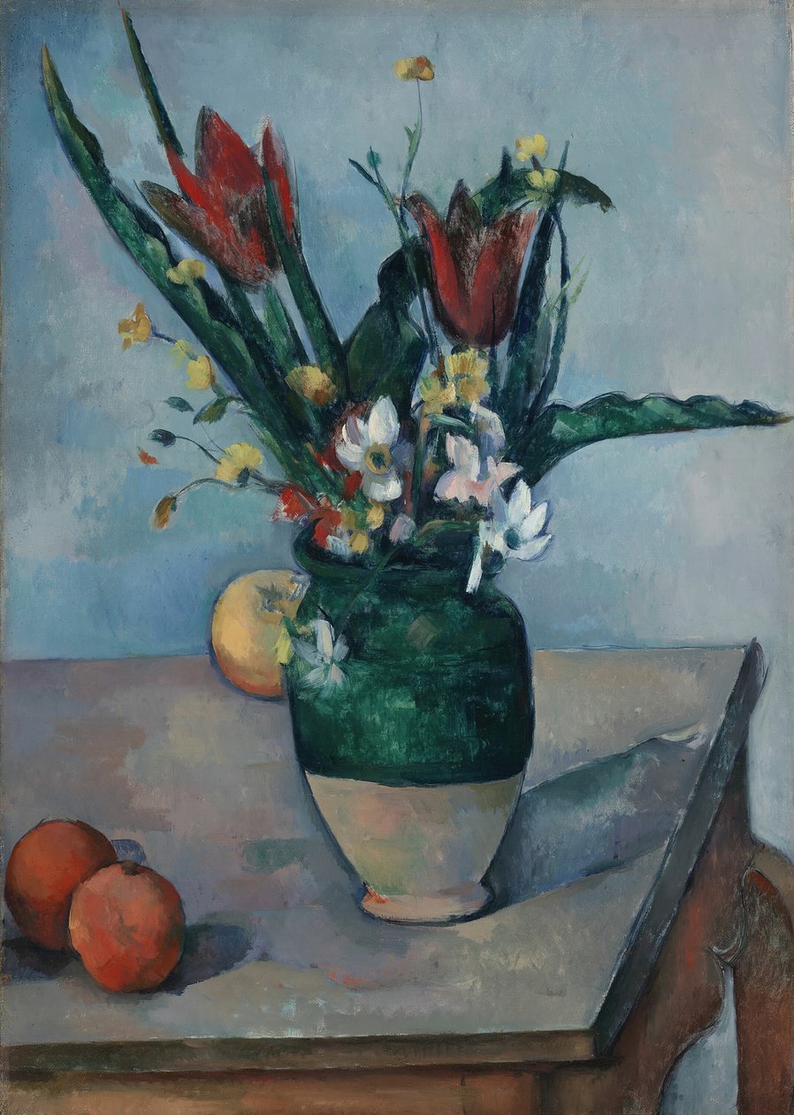 Le Vase de Tulipes, vers 1890 - Paul Cézanne
