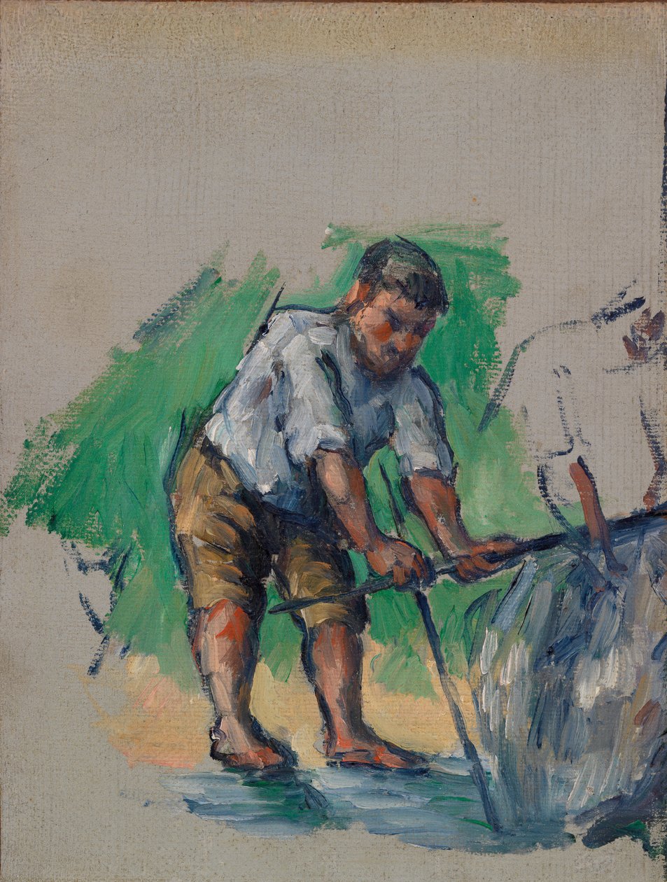 Le Foreur - Paul Cézanne