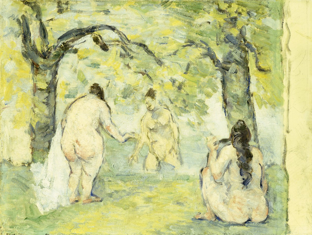Trois baigneuses, 1875-77 - Paul Cézanne