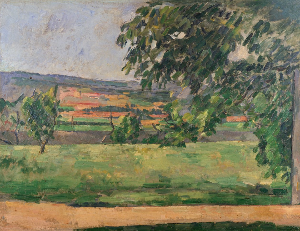 Vue du Jas de Bouffan, 1875-76 - Paul Cézanne