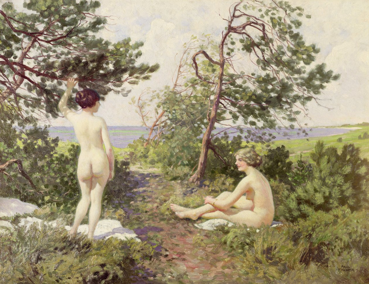 Les baigneurs - Paul Fischer