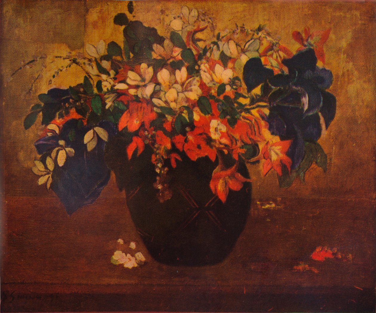 Un vase de fleurs, 1896, 1932 - Paul Gauguin