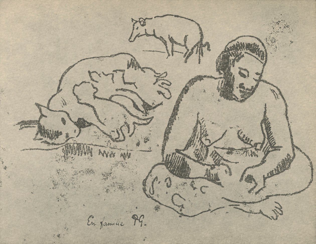 À la maison, 1936 - Paul Gauguin