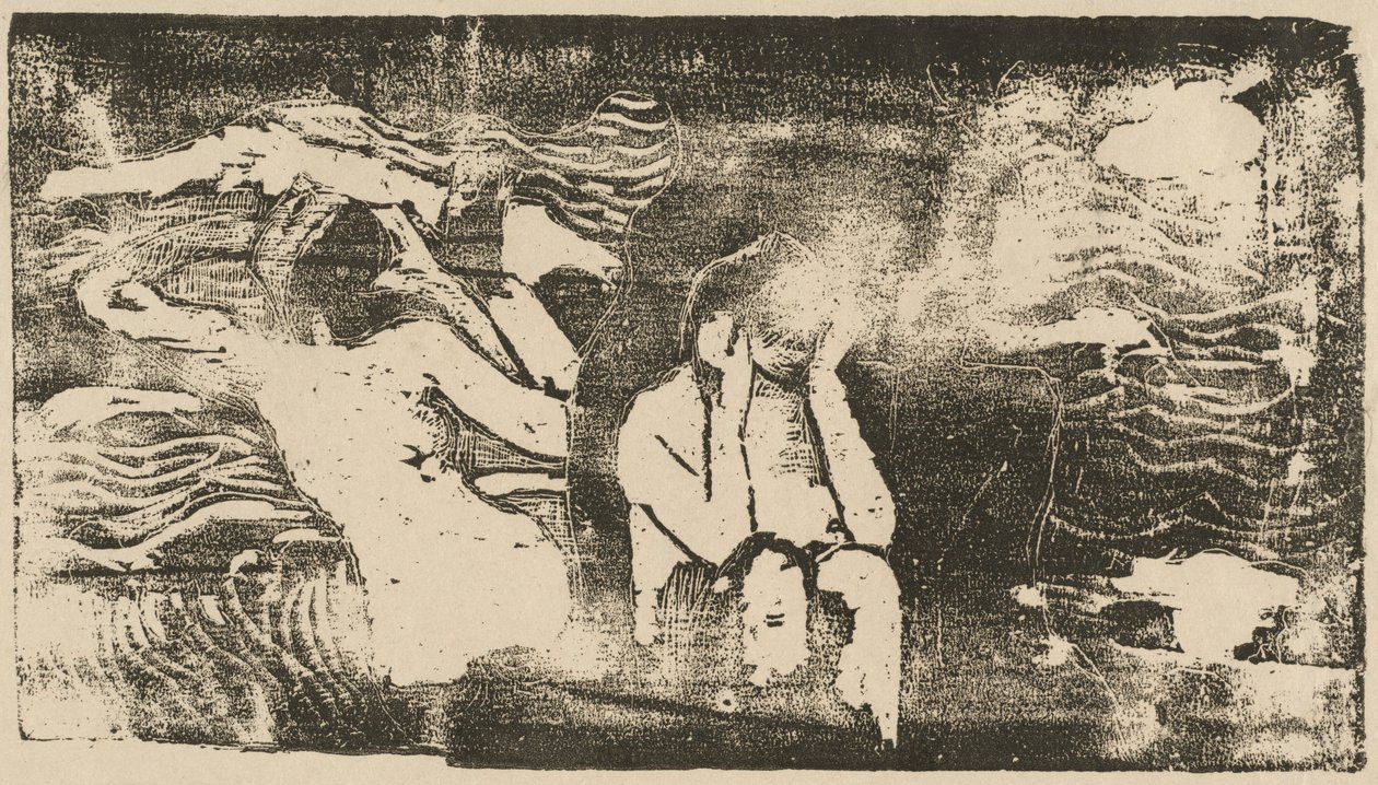 Aux roches noires - Paul Gauguin
