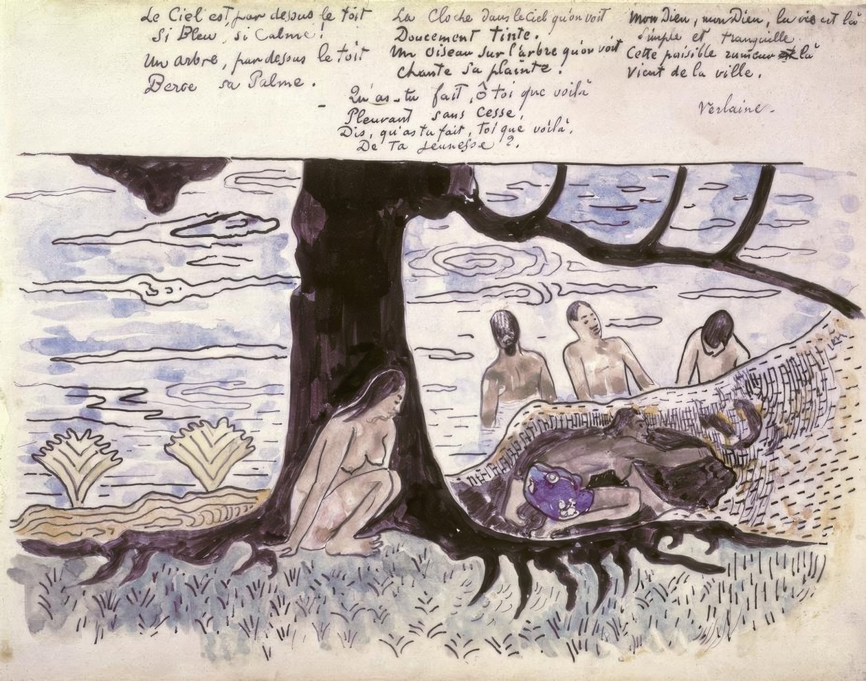 Baigneuses - Paul Gauguin