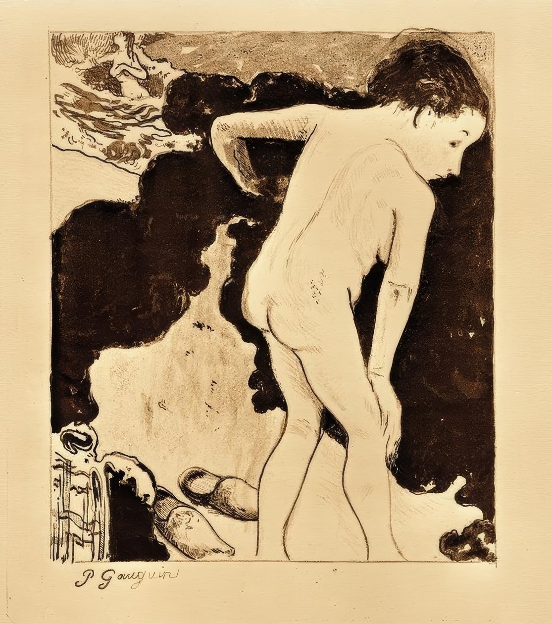 Baigneuses bretonnes - Paul Gauguin