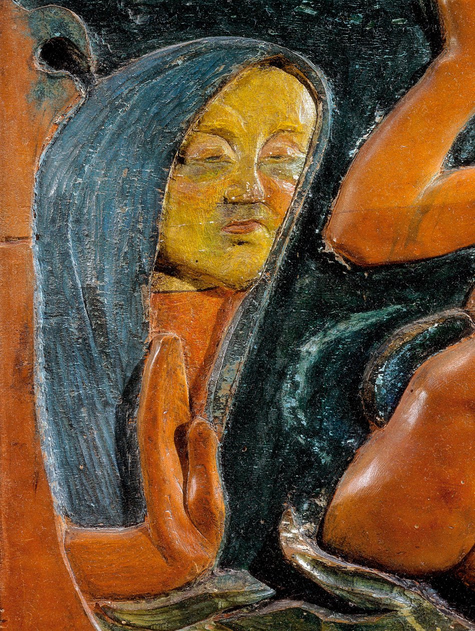 Soyez mystérieux (détail) 1890 - Paul Gauguin