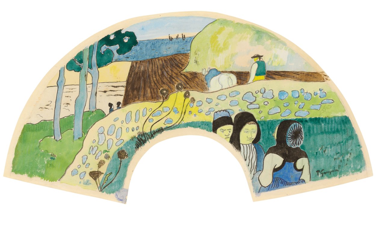 Scène bretonne, 1889 - Paul Gauguin