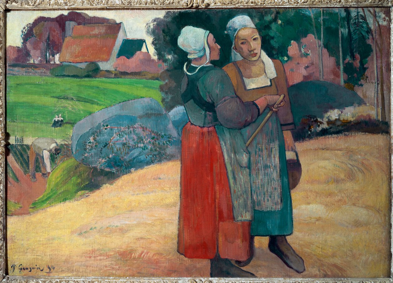 Paysans bretons - Paul Gauguin