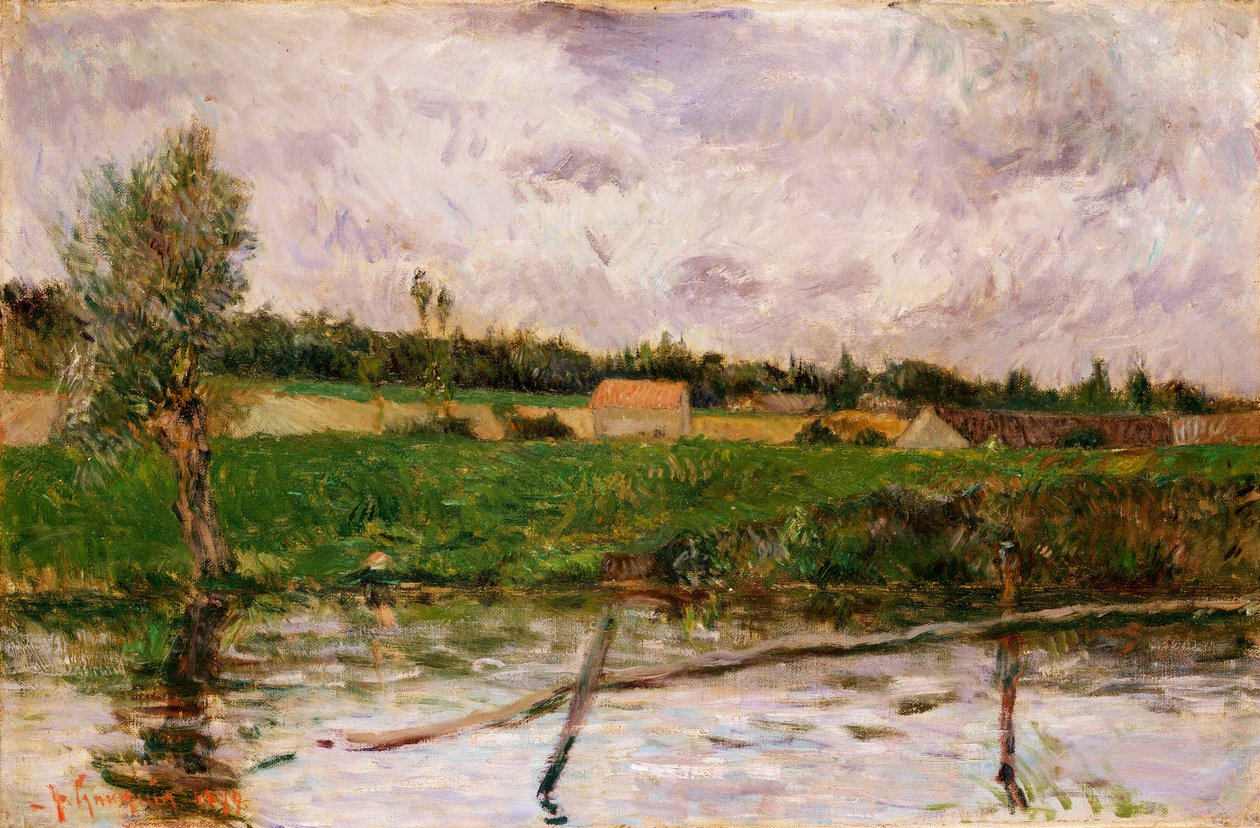 Campagne bretonne, 1879 - Paul Gauguin
