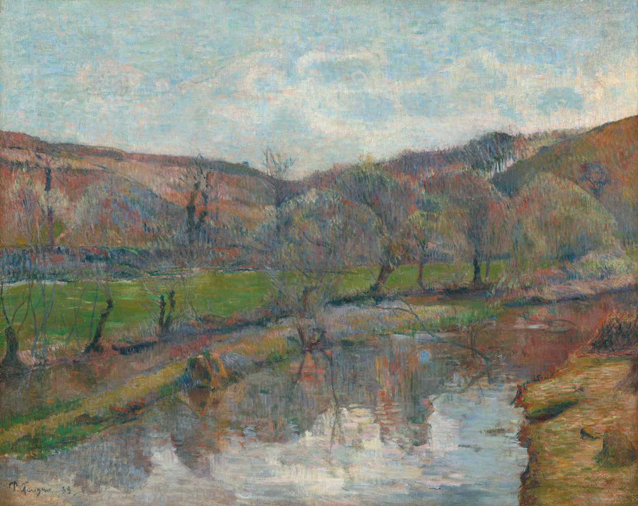 Paysage de Bretagne - Paul Gauguin