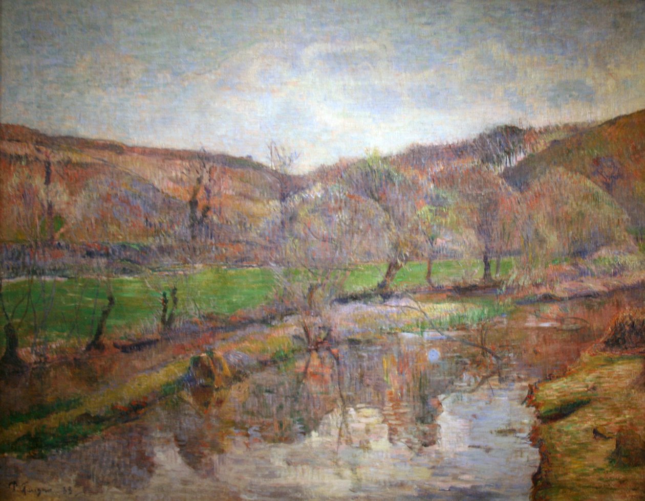 Paysage de Bretagne - Paul Gauguin