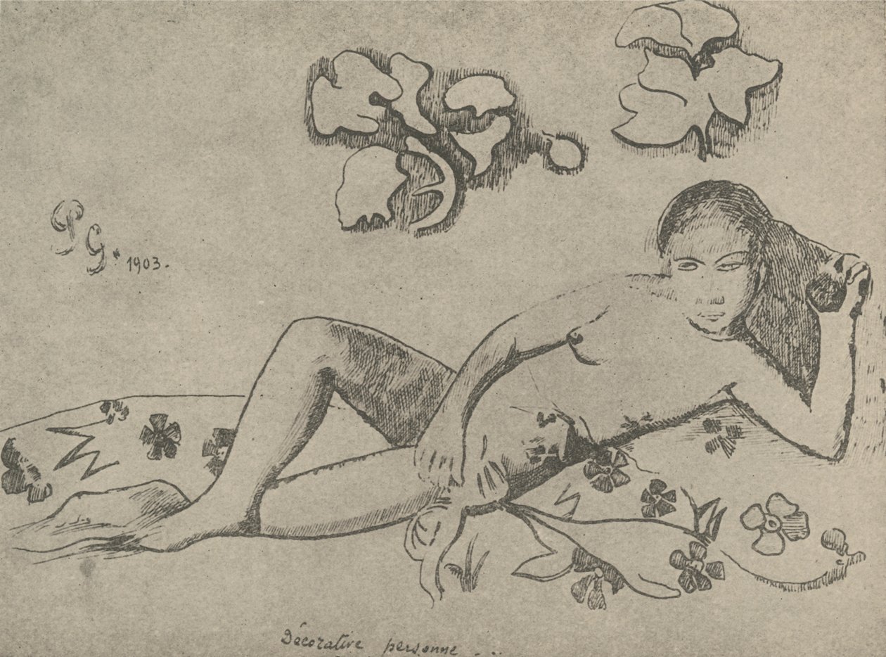 Figure décorative, 1936 - Paul Gauguin