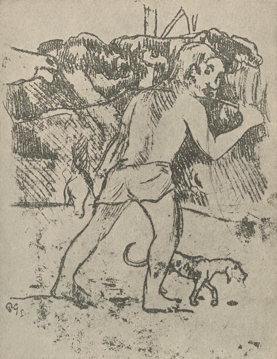 Dessin, 1936 - Paul Gauguin