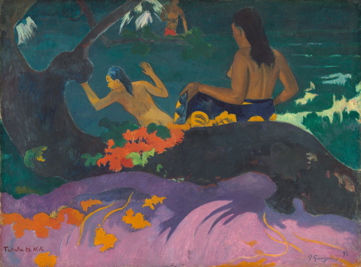 Fatata te Miti (Au bord de la mer) - Paul Gauguin
