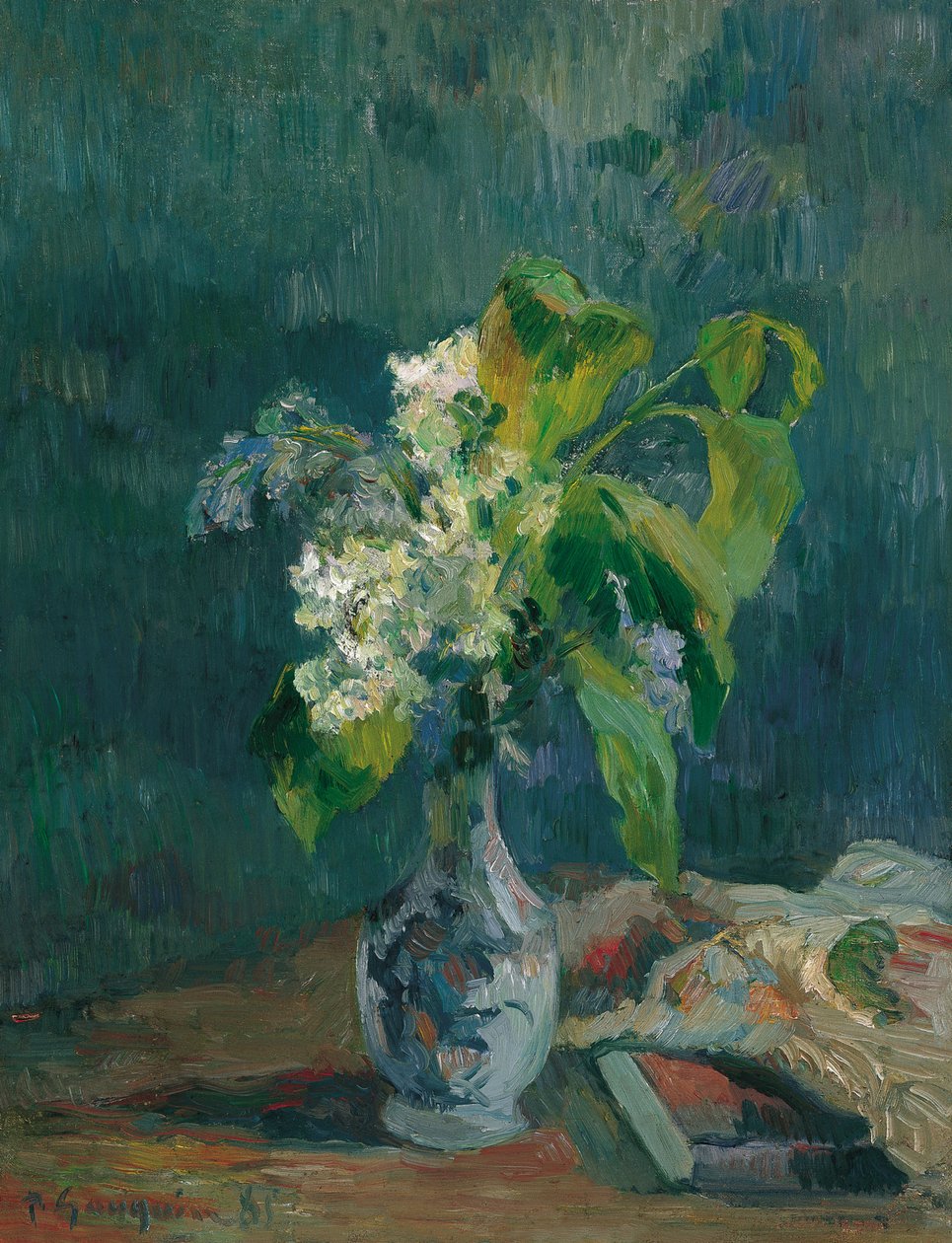 French: Bouquet de lilas Lilacs - Paul Gauguin