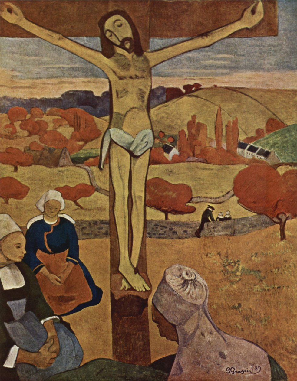 Français :  Le Christ jaune The Yellow Christ - Paul Gauguin