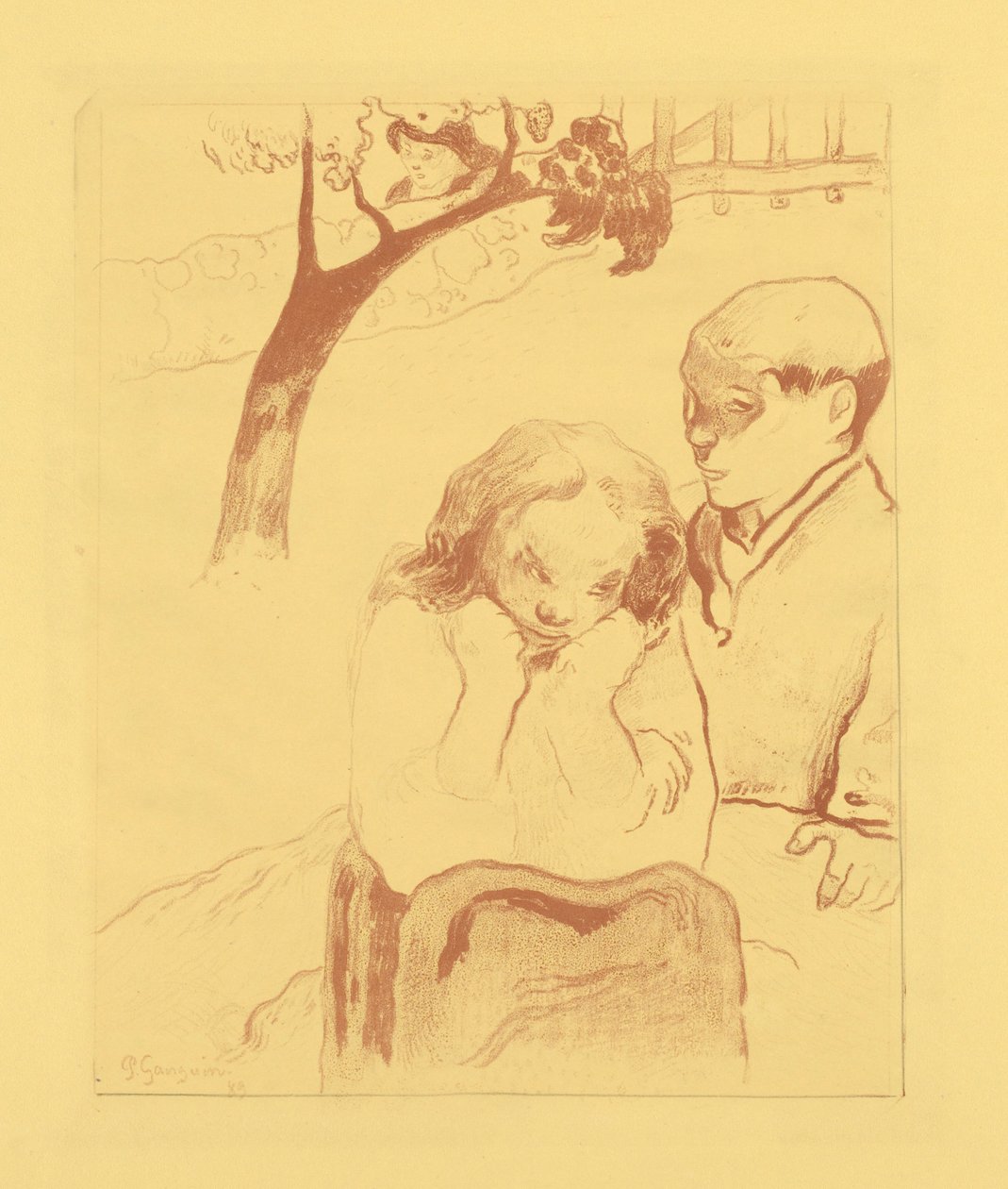 Misère humaine - Paul Gauguin