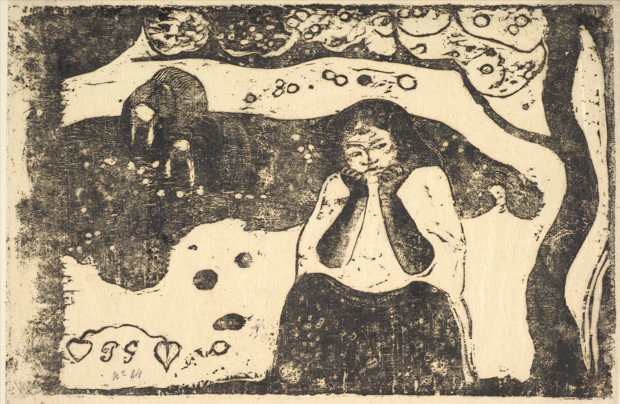 Misère humaine, 1898-99 - Paul Gauguin