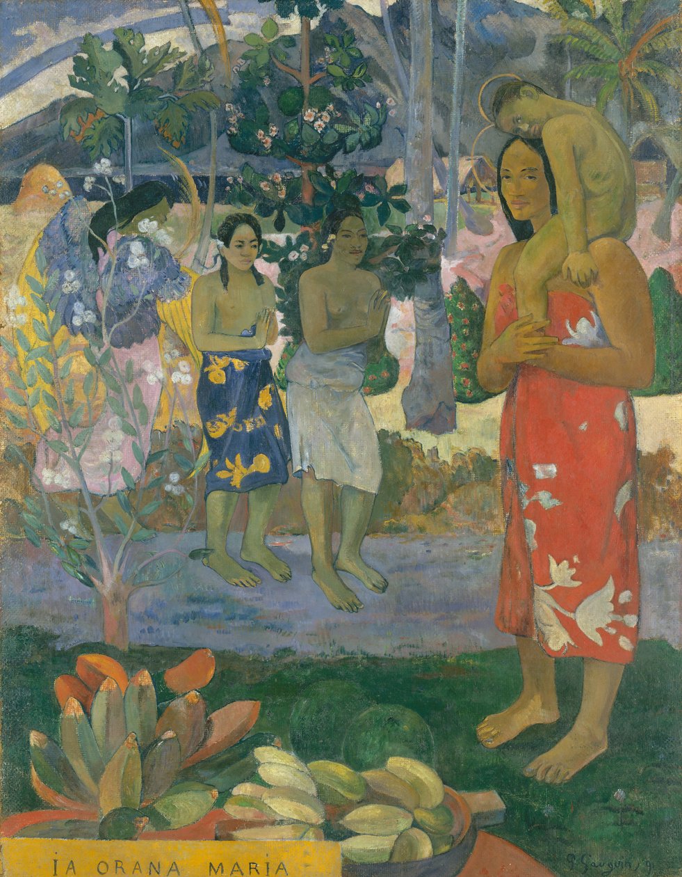 Ia Orana Maria, 1891 - Paul Gauguin