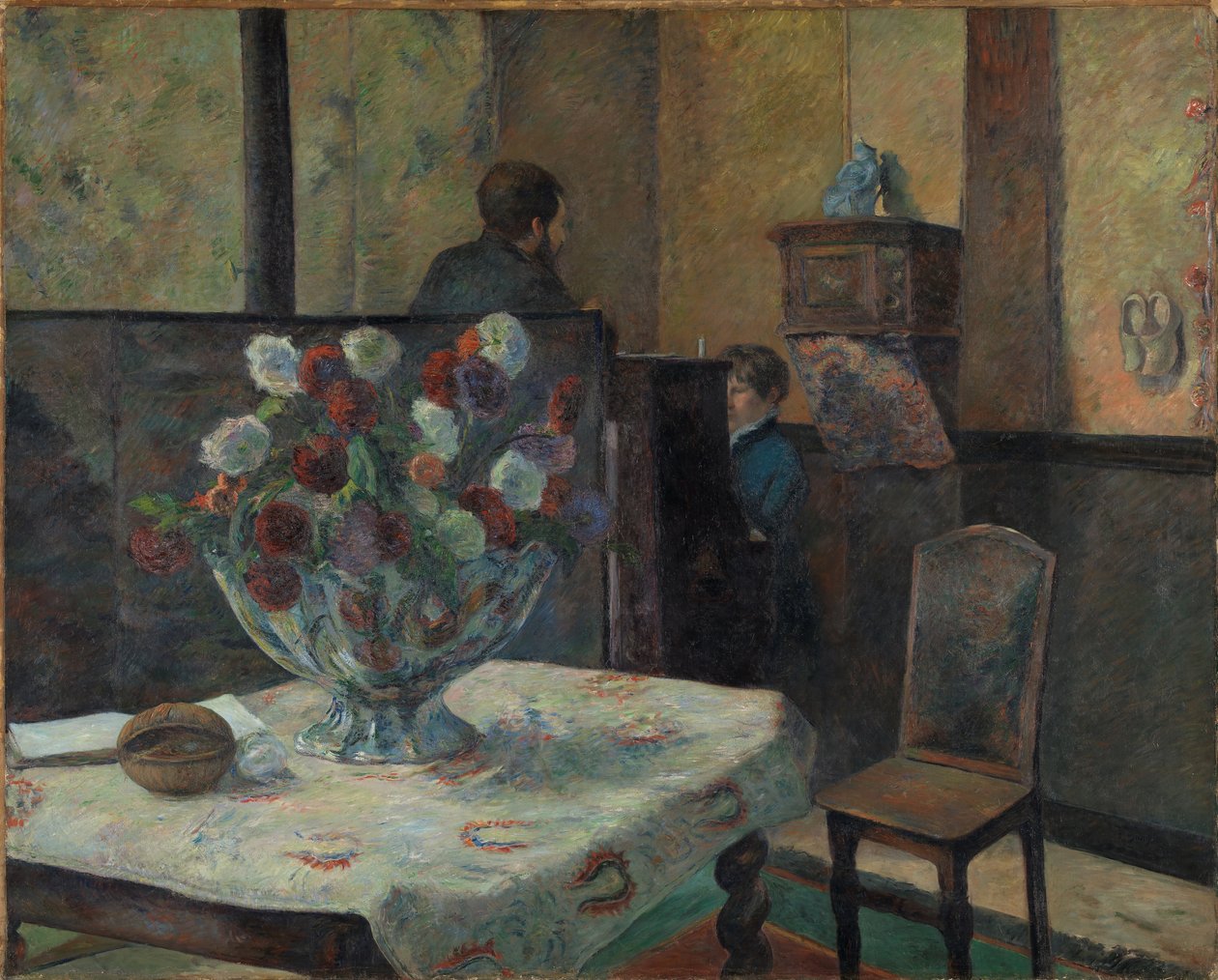 Intérieur du peintre Paris, rue Carcel, 1881 - Paul Gauguin
